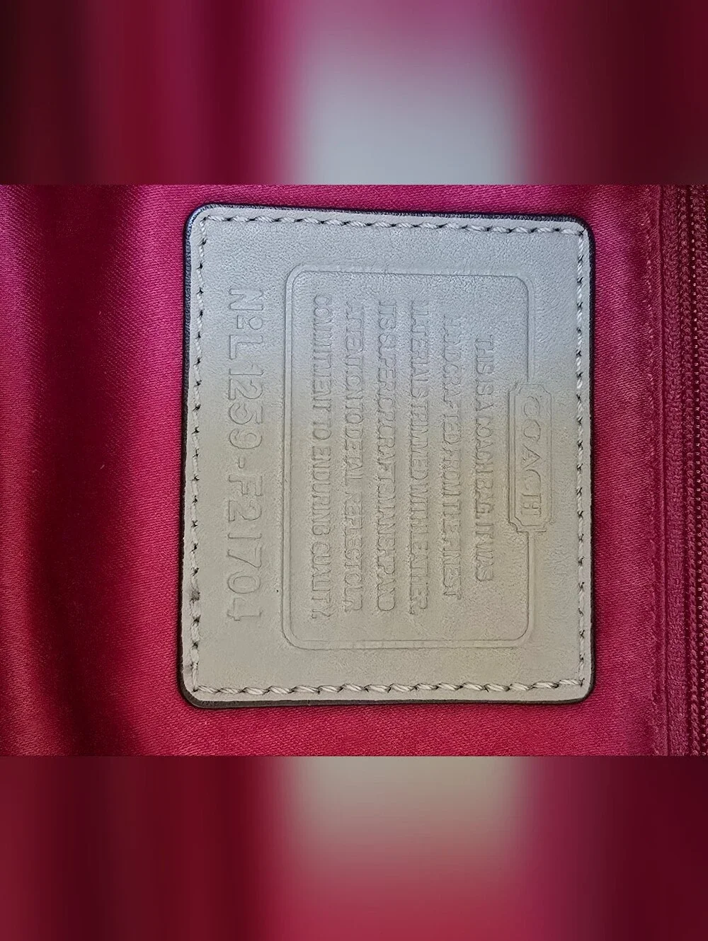 Coach authentic ashley